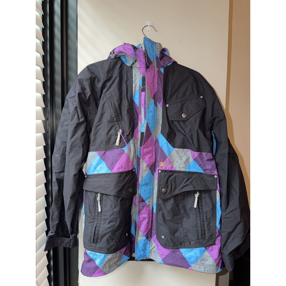 Special Blend Small Mens Snowboard and Ski Coat with Fur Hood